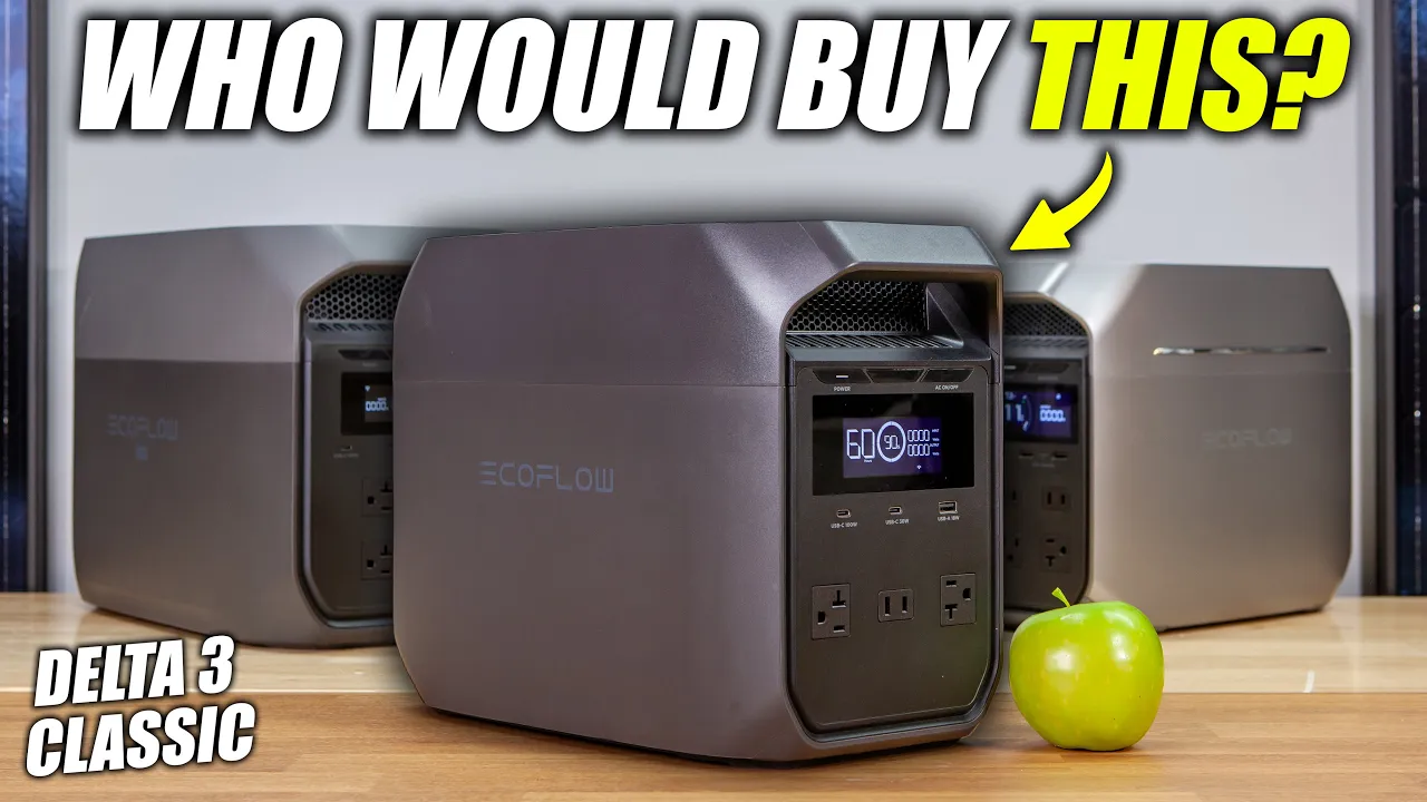 EcoFlow DELTA 3 Classic Review: Cheap, Quiet & Useful?